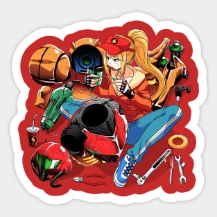 Robot Repair Sticker